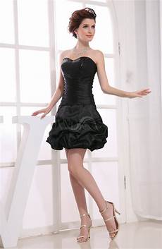 Black Satin Cocktail Dress