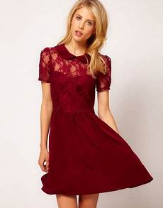 Maroon Cocktail Dress