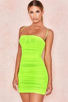 Neon Cocktail Dress