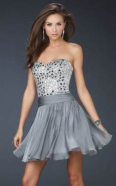 Silver Cocktail Dress