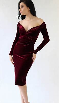 Velvet Cocktail Dress