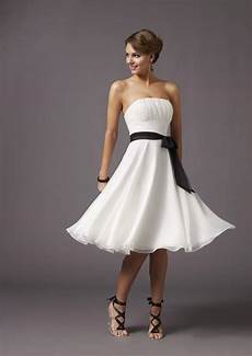 White Strapless Cocktail Dress